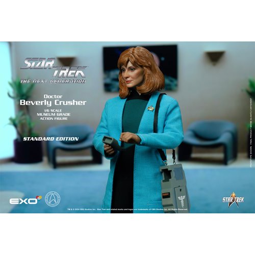 Star Trek: The Next Generation Dr. Beverly Crusher Standard Version 1:6 Scale Action Figure