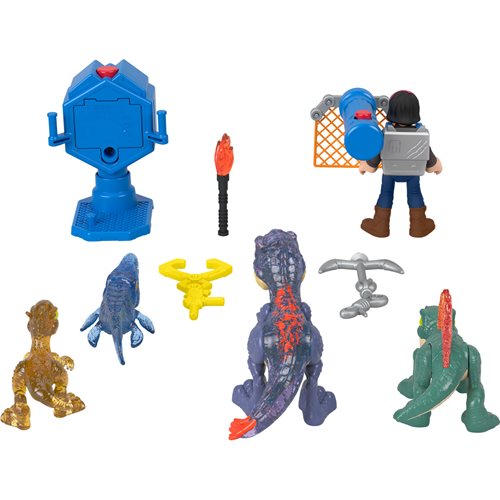 Jurassic World Imaginext Evo-Scanner Action Figure Playset