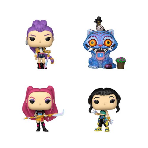 KPop Demon Hunters Funko Pop! Vinyl Bundle Box 4-Pack