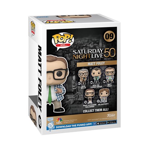 SNL 50th Anniversary Matt Foley Funko Pop! Vinyl Figure