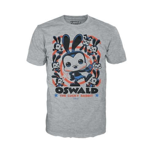 Disney Oswald the Lucky Rabbit Adult Boxed Pop! T-Shirt