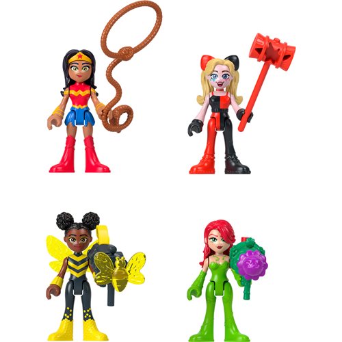 DC Super Friends Imaginext Rivals Action Figure 4-Pack