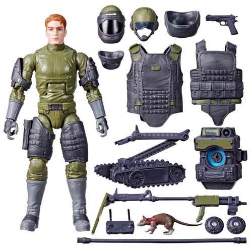 G.I. Joe Classified Series Tripwire, Apsara, & M.A.C.L.E.O.D., Deluxe  6-Inch Action Figure
