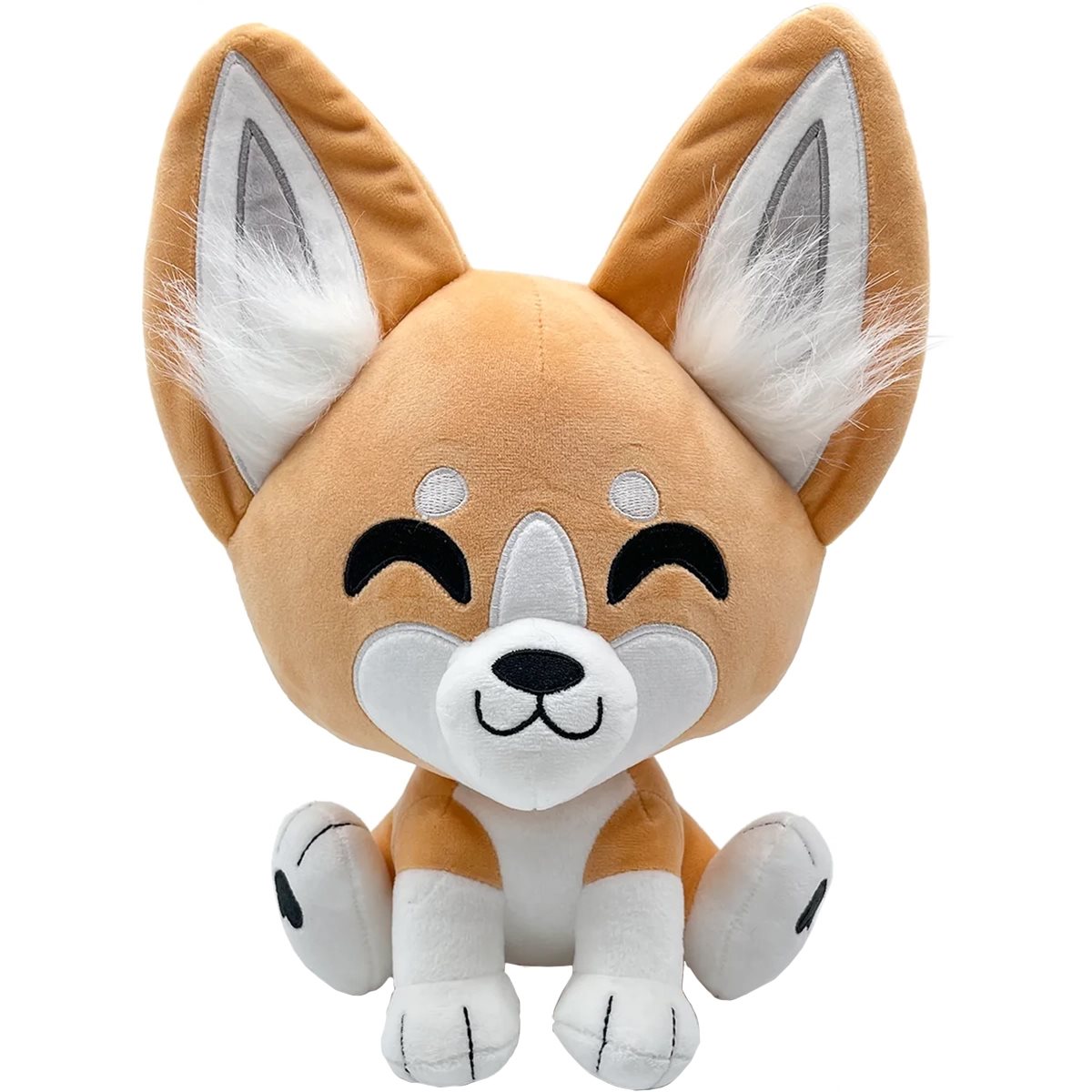 Youtooz Fennec Fox 9 in, Collectible Soft Smiling Fox Plushie, by Youtooz Plush Collection