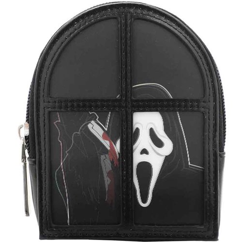 Ghost Face Window Creeper Coin Pouch