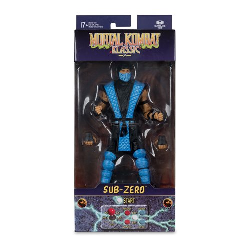 Mortal Kombat Klassic Wave 1 Sub-Zero 7-Inch Scale Action Figure