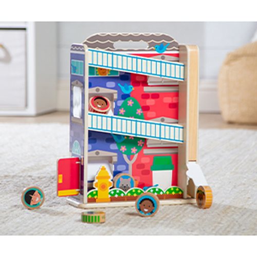 GO TOTs Wooden Town House Tumble