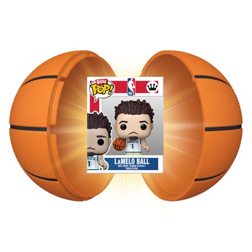 NBA Funko Bitty Pop! Mini-Figure Basketball Singles Display Case of 24