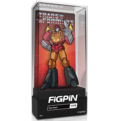 Transformers Hot Rod FiGPiN Classic 3-Inch Enamel Pin