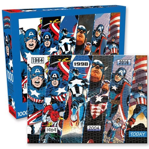Captain America Timeline 1,000-Piece Puzzle