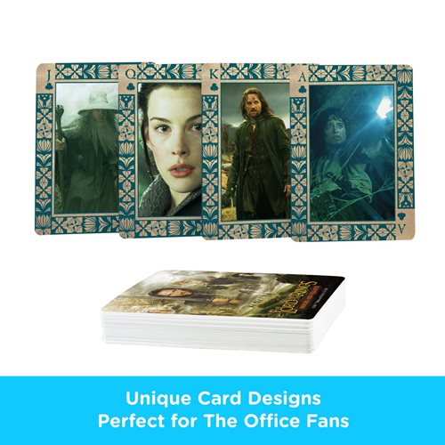 The Lord of The Rings Heroes and Villains Playing Cards