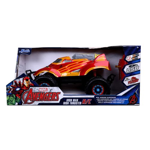 Marvel Iron Man Iron Thruster Buggy Turbo Boost 1:14 Scale RC Vehicle