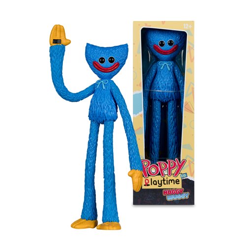 Poppy Playtime Wave 1 Huggy Wuggy 12-Inch Bendable Figure