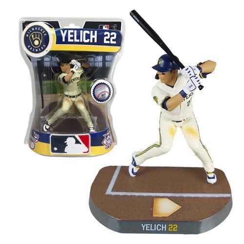 MLB 2020 Milwaukee Brewers Christian Yelich 6-Inch Action Figure