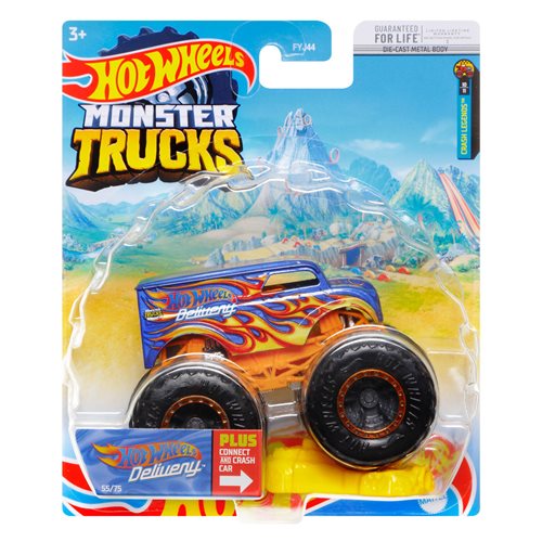 Hot Wheels Monster Trucks 1:64 Scale Vehicle Mix 8 Case of 8