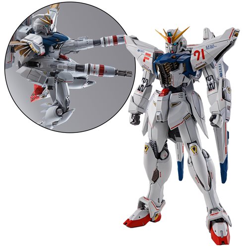 Mobile Suit Gundam F91 Gundam Formula 91 Chronicle White Version Metal Build Action Figure