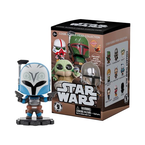 Star Wars Cosbi Bobble Head Collection Blind-Box Mini-Figure Case of 8