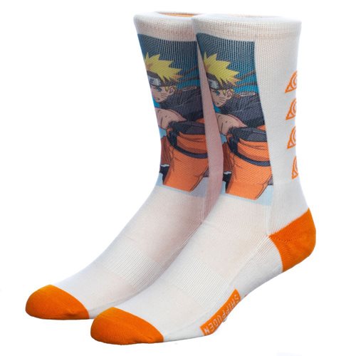 Naruto Graphic Sublimated Crew Sock