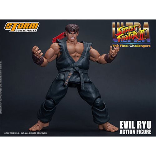 Storm Toys Street Fighter II GUILE 1/12 Scale Figure Model INSTOCK