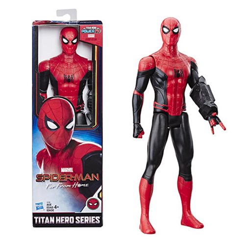 Spider-Man: Far From Home Titan Hero Power FX Series 12-Inch Spider-Man  Action Figure