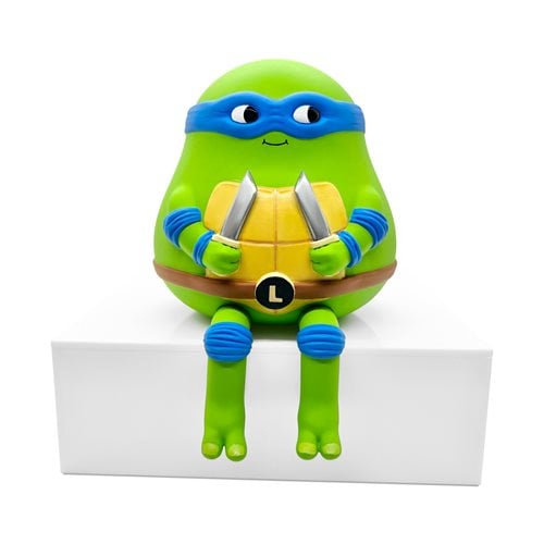 Teenage Mutant Ninja Turtles Sad Salesman Leo Sitting Vinyl Figure