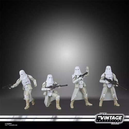 Star Wars The Vintage Collection Snowtrooper 3 3/4-Inch Action Figures 4-Pack