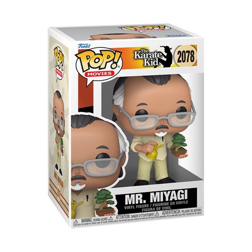 Karate Kid Mr. Miyagi with Bonsai Tree Funko Pop! Vinyl Figure