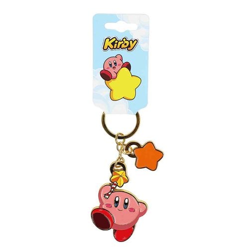 Kirby and the Warp Star Key Chain