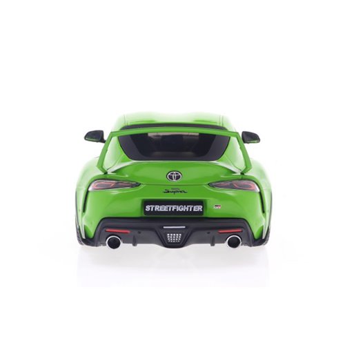 2023 Toyota GR Supra Streetfighter Edition Bright Green 1:18 Scale Die-Cast Metal Vehicle
