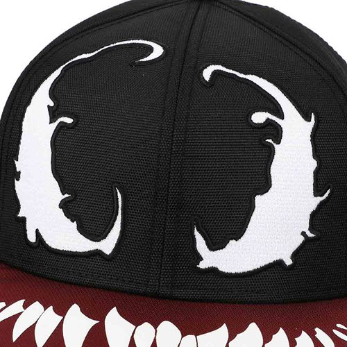 Marvel Venom Face Snapback Hat