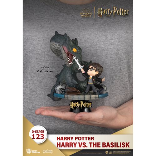 Harry Potter Harry vs. The Basilisk DS-123 D-Stage 6-Inch Statue