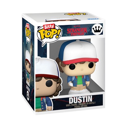 Stranger Things Season 1 Dustin Funko Bitty Pop! Mini-Figure 4-Pack