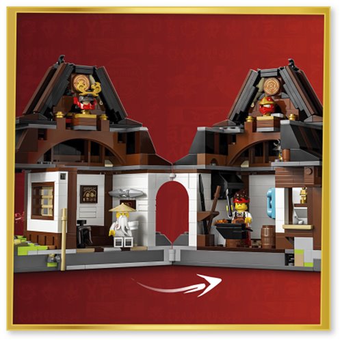 LEGO Ninjago 71858 Four Weapons Blacksmith 15th Anniversary Set