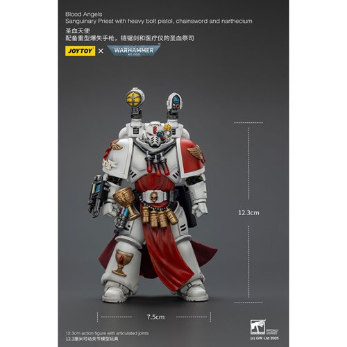 Joy Toy Warhammer 40,000 Blood Angels Sanguiary Priest 1:18 Scale Action Figure