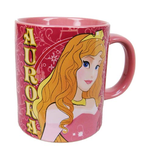 Sleeping Beauty Aurora Standing 14 oz. Ceramic Mug