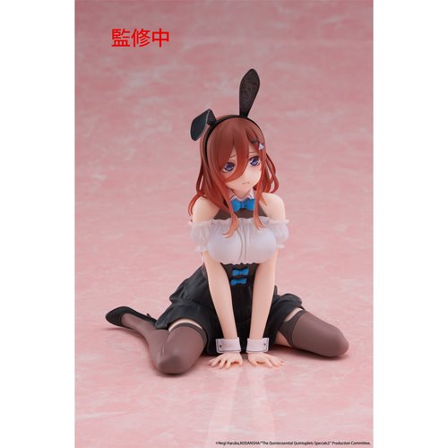 The Quintessential Quintuplets Miku Nakano Bunny Version Desktop Cute Statue