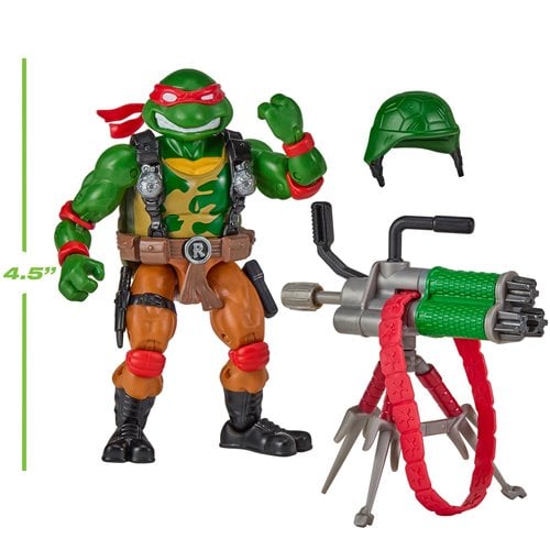 Teenage Mutant Ninja Turtles x G.I. Joe Raphael x Roadblock Action