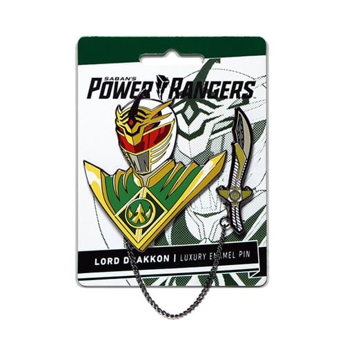 Mighty Morphin Power Rangers Lord Drakkon Lapel Pin Set