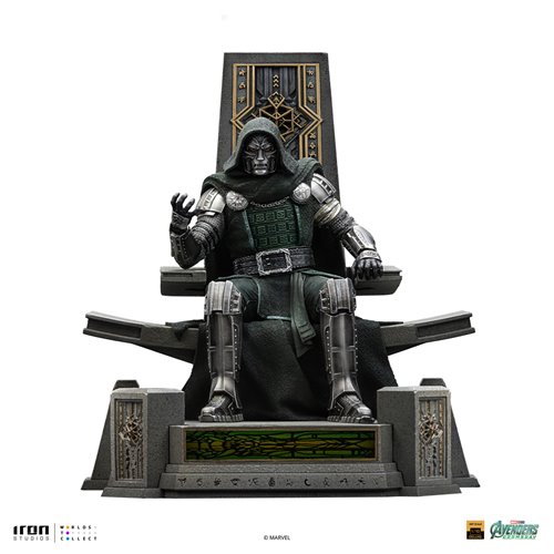 Avengers: Doomsday Doctor Doom on Throne 1:10 Art Scale Limited Edition Statue