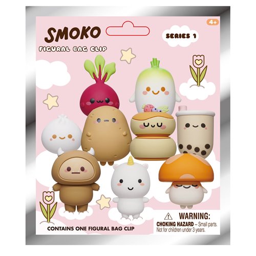 Smoko Series 1 3D Foam Bag Clip Display Case of 24