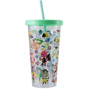 Animal Crossing 23.7 oz. Plastic Cup and Straw Travel Cup