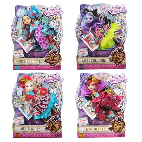 Ever After High- Lizzie Hearts and Kitty Cheshire