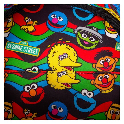 Sesame Street Lenticular Retro TV Crossbody Purse