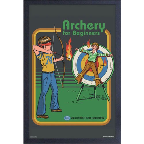 Steven Rhodes Archery Fpr Beginners Framed Art Print
