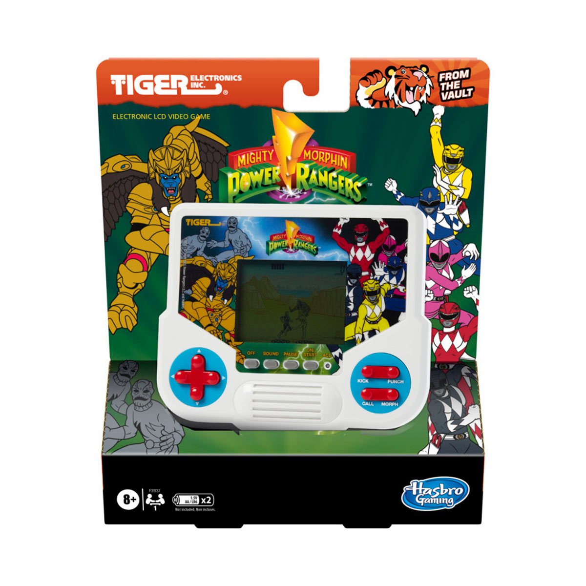 Hasbro Tiger Electronics Inc LCD Handheld Game Mighty Morphin Power Rangers 