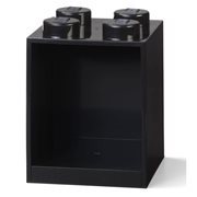 LEGO Black 4 Knob Brick Shelf