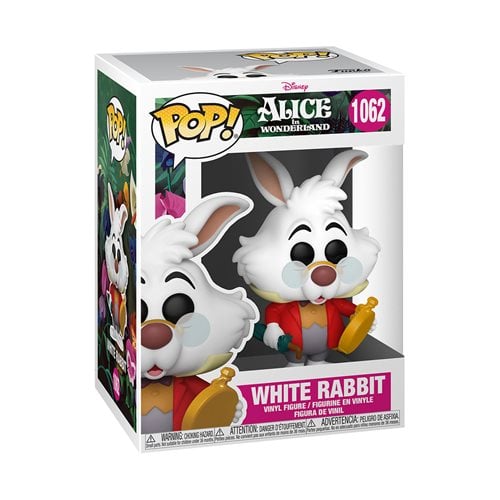 Alice in Wonderland 70th Anniversary White Rabbit with Watch Pop! Vinyl Figure