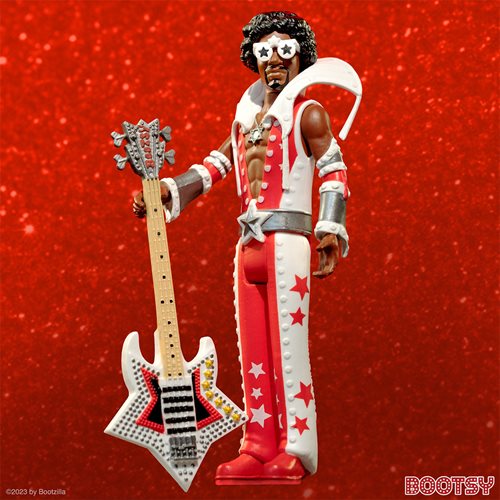 Bootsy Collins Red and White 3 3/4-Inch ReAction Figure