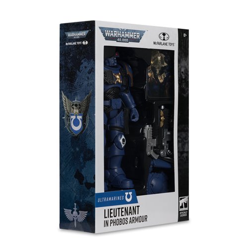 Warhammer 40,000 Wave 11 Ultramarines Lieutenant in Phobos Armour 7-Inch Scale Action Figure