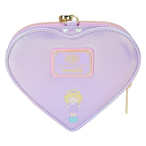 Polly Pocket Heart Compact Zip-Around Wallet